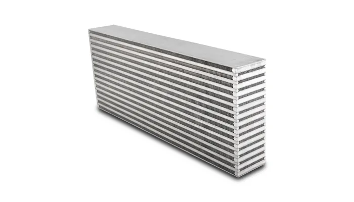 Vibrant Performance Vertical Flow Intercooler Core; 24 in. Core Width; 3.5 in. Core Thickness; 9.75 in. Height; 6061 Aluminum;