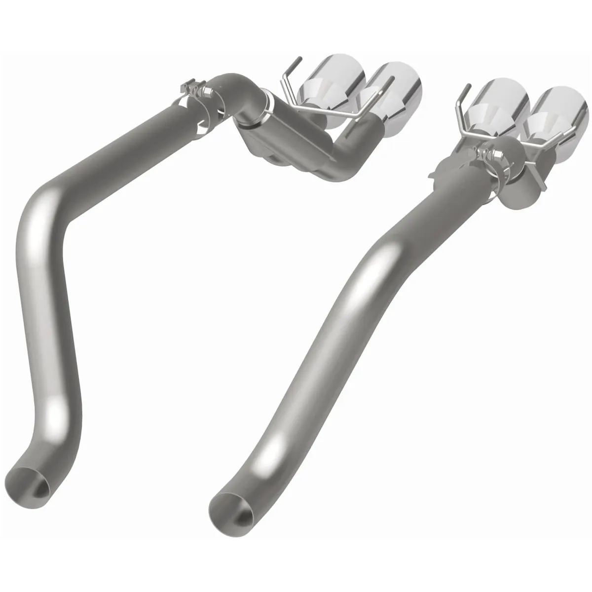 MagnaFlow 2009-2013 Chevrolet Corvette 6.2L Race Series Axle Back Performance Exhaust System 15283 product image