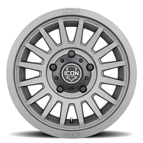 ICON Alloys Recon SLX, Charcoal, 17 x 8.5, 5 X 4.5, 0MM Offset, 4.75" BS product image