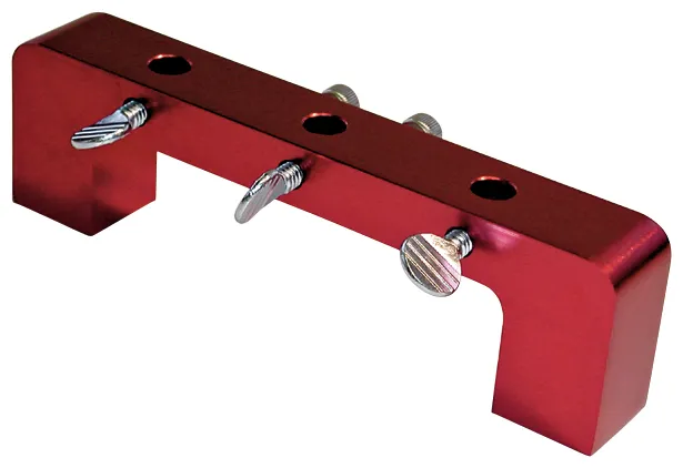 Magnetic Deck Bridge Tool Dial Indicator Not Included Will Fit Over Any Cylinder Bore Up to 4.500 Inches Aluminum Red Anodized Magnets Proform product image