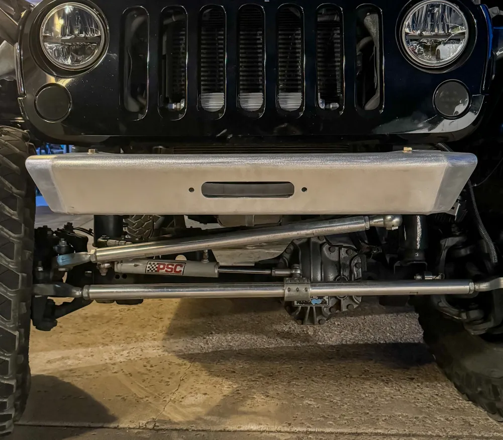 0718 Wrangler Legacy Front Bumper Witho Hoop Raw product image