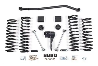 Zone Offroad 12-18 Jeep Wrangler JK 4 Door 4 Inch Coil Spring Lift Kit Zone Offroad
