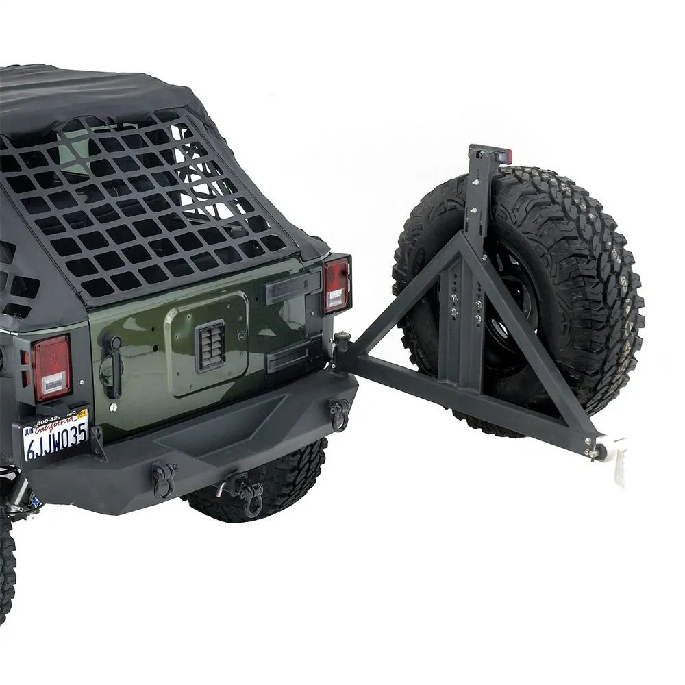0718 Wrangler Xrc Tire Carrier For Part#76856/Black/Box 2 of 2 product image
