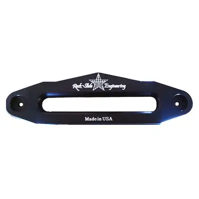 Rock-Slide Engineering Aluminum Winch Fairlead For RSE Front Bumpers With Synthetic Winch Lines Rock Slide Engineering