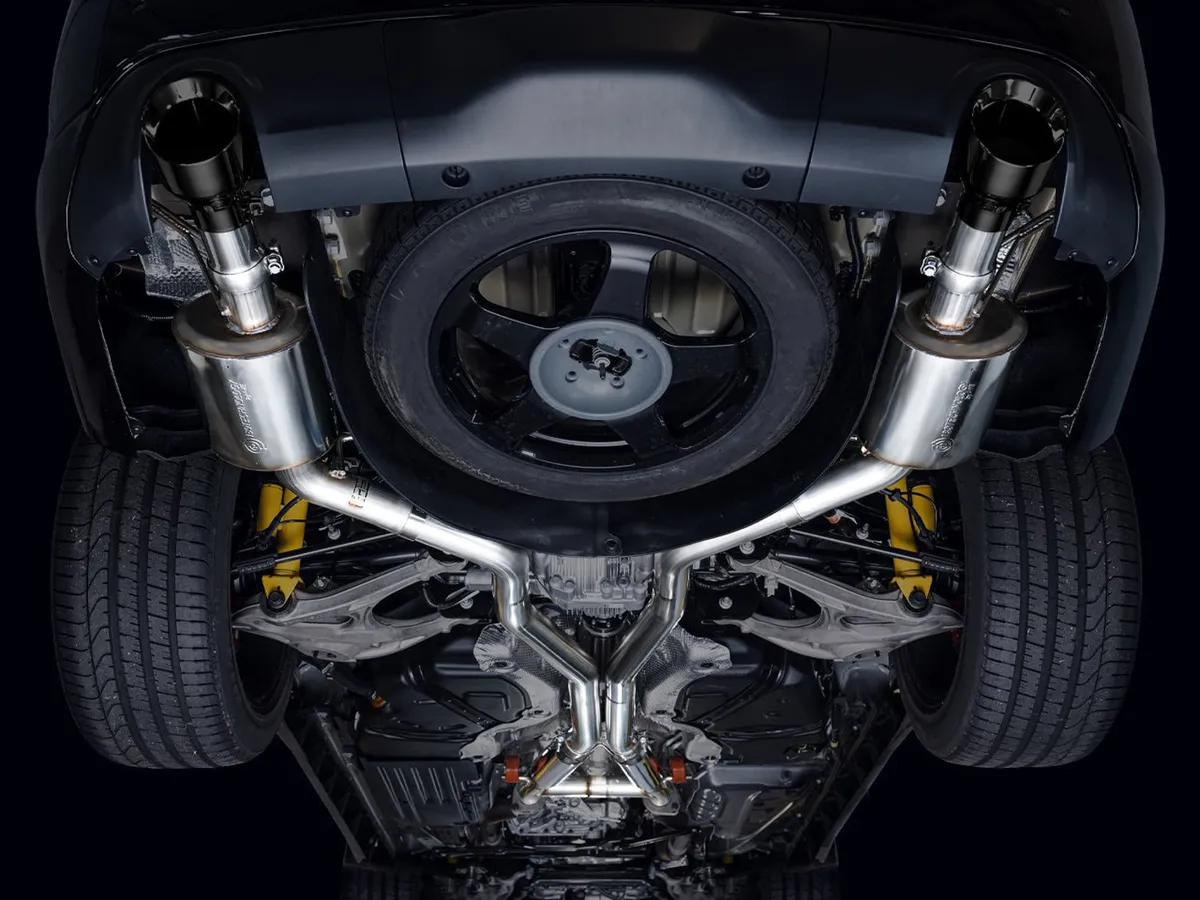 AWE Touring Edition Exhaust for Dodge Durango 6.4 / 6.2 SC - Chrome Silver Tips product image