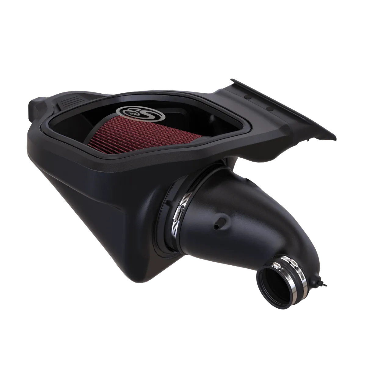 S B Cold Air Intake For 2023-2024 Ford Raptor R 5.2L with Cotton Cleanable Filter product image