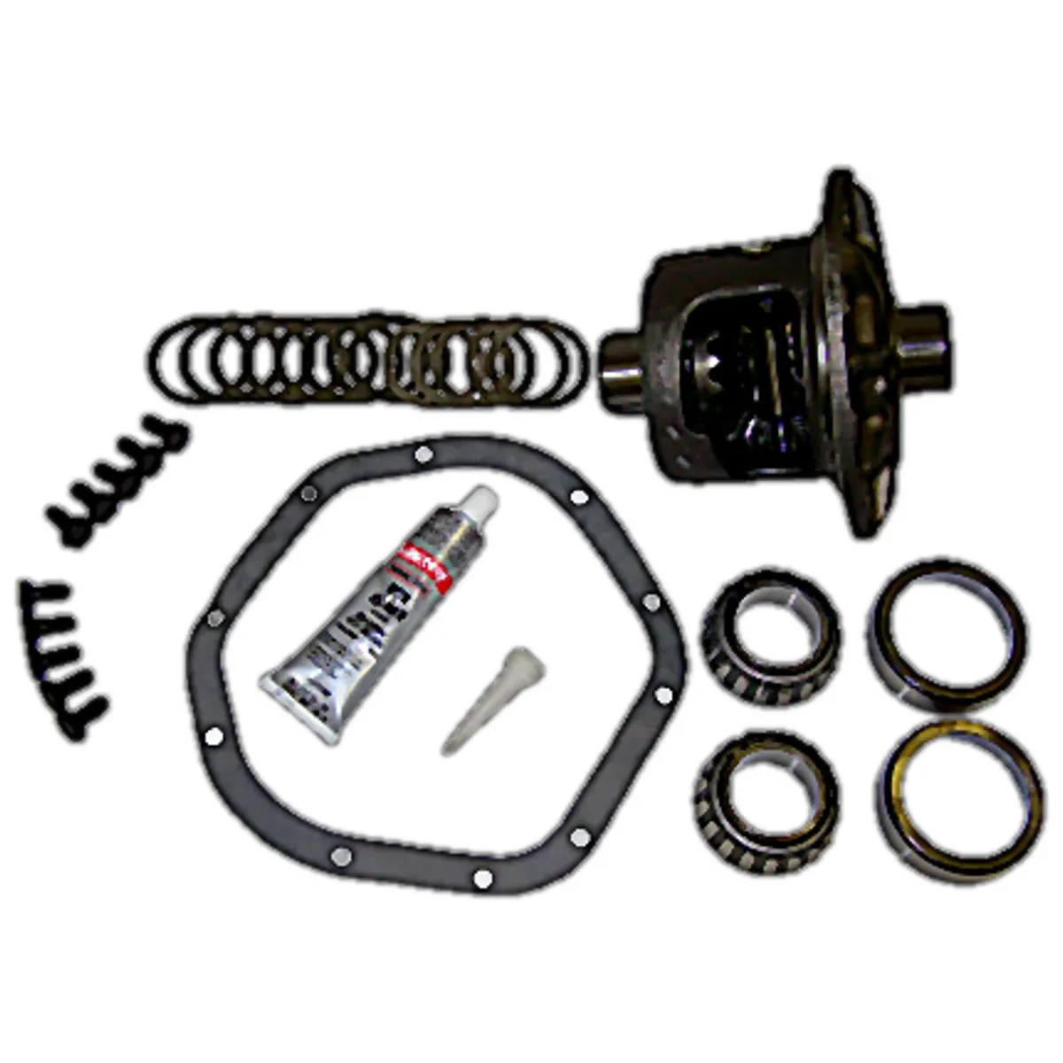 1987-1990 Cherokee XJ w/ Model 44 Rear Axle; Trac-Lok; Incl. Gears & Plates 1986-1986 CJ-7 CJ w/ Model 44 Rear Axle; Locking; Ratios: 2.72 3.31 3.54; Incl. gear set 1986-1986 CJ-8 CJ w/ Model 44 Rear Axle; Locking; Ratios: 2.72 3.31 3.54; Incl. gear product image