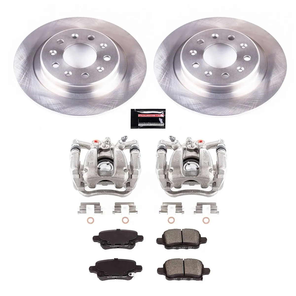 Z17 Direct Replacement Kit: Rotors; Ceramic Pads; Calipers product image