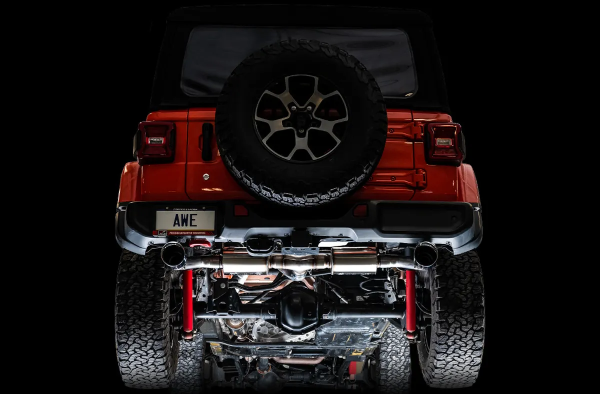 AWE Exhaust Suite for the 2.0T Jeep JL/JLU Wrangler product image