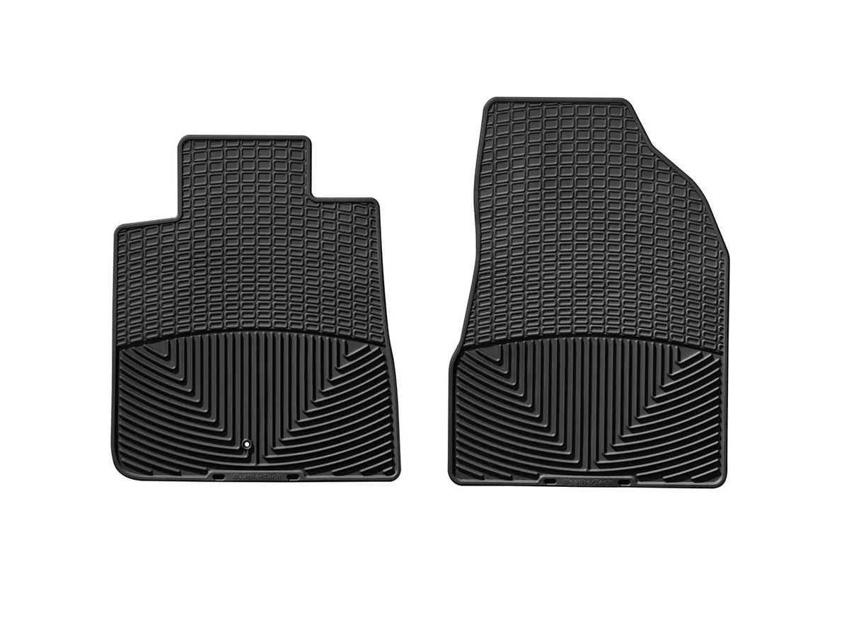 2007 + Buick Enclave Black Front Rubber Mats / 2007 + Buick Enclave Black Front Rubber Mats / 2007 + GMC Acadia Black Front Rubber Mats product image