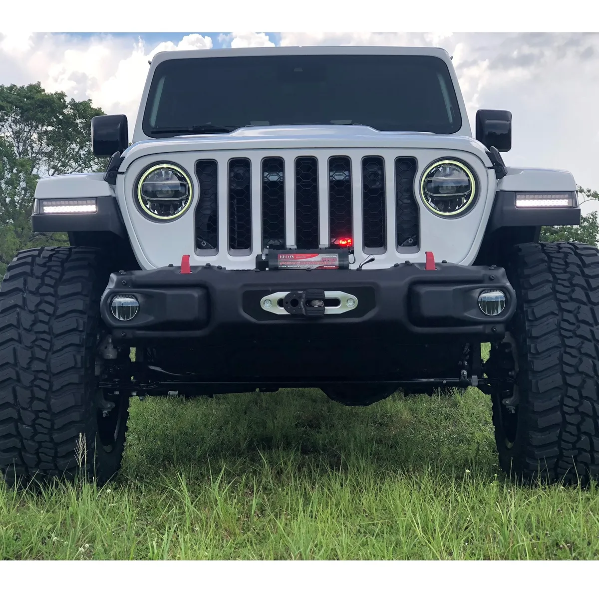 Jeep Wrangler JL 18-25 Ultra Bright White DRL Oled Amber Scanning Switchback Turn Signals Fender Lights (Replaces OEM Halogen) - Multiple Lens product image