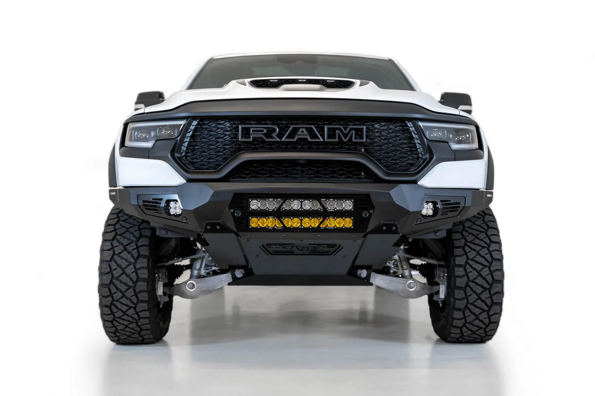 2021-2024 RAM 1500 TRX Bomber Front Bumper (20 Inch Lights) product image