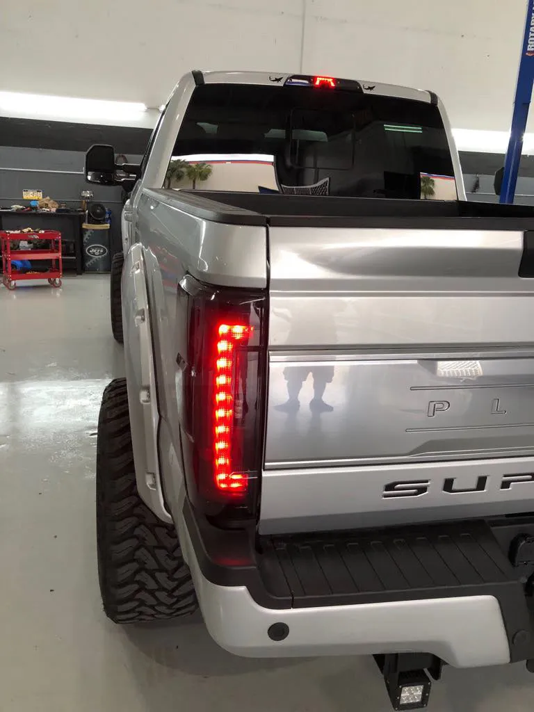 Ford Superduty F250350450550 17-19 Replaces OEM LED Style Tail Lights With Blis Blind Spot Warning System Oled Tail product image