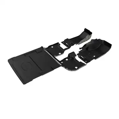 Armorlite 18-current JL 2DR floor kit front and rear flooring cargo mat mesa smoke