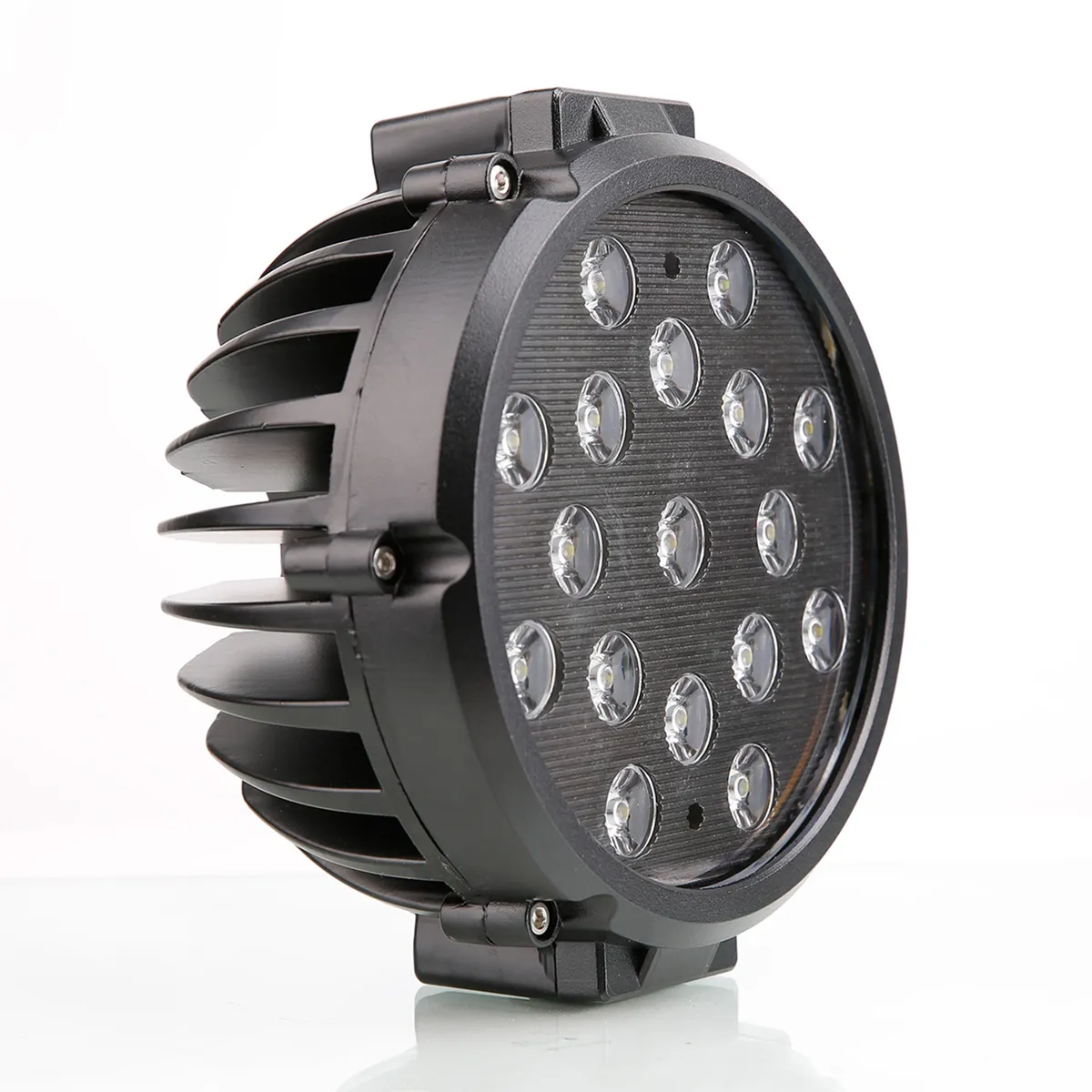 Black Horse Off Road LED 7 Dia.Lights Clear Aluminum PL2265KT product image