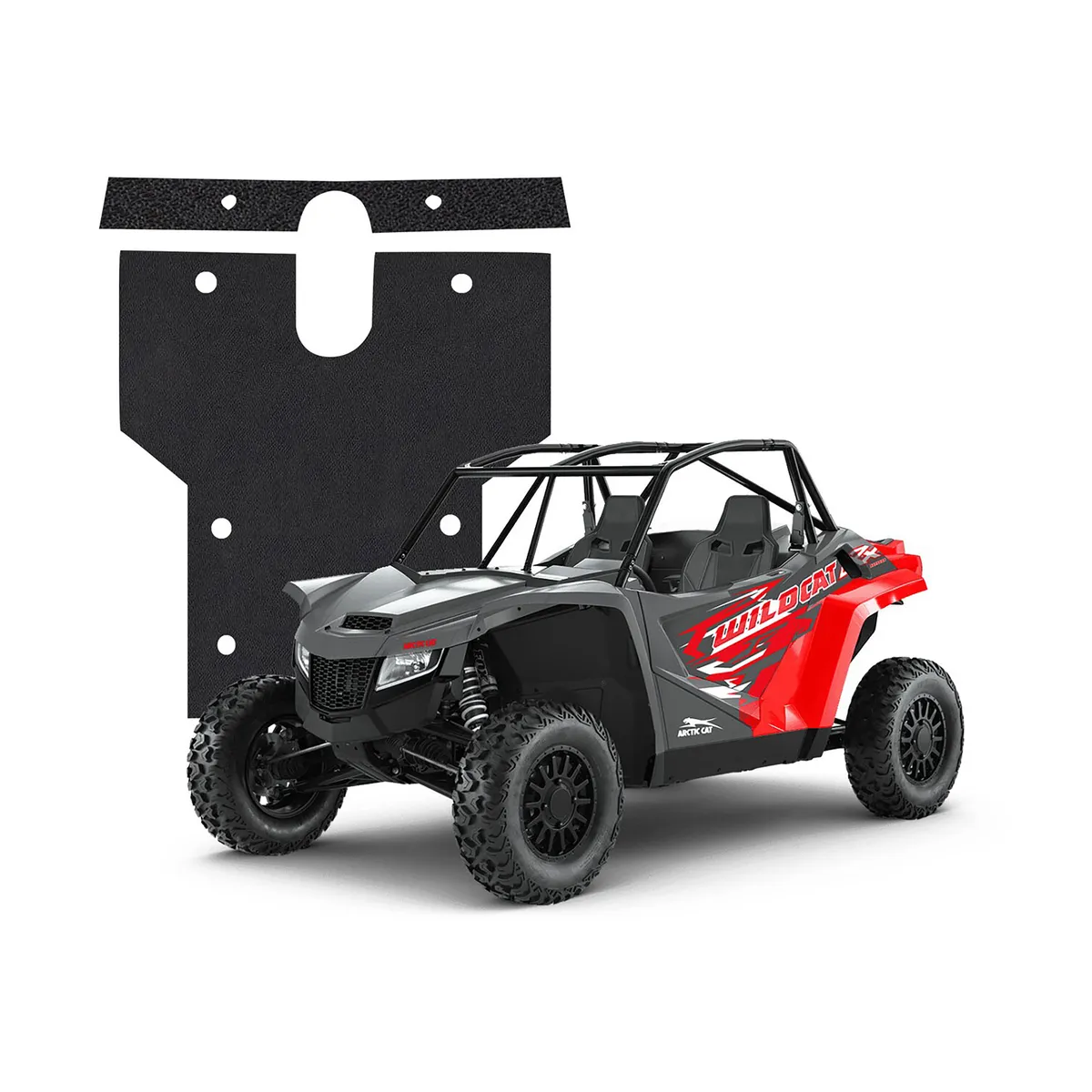 1822 Artic Cat Wildcat 1000 Steering Column Boot Heat Shield Kit product image