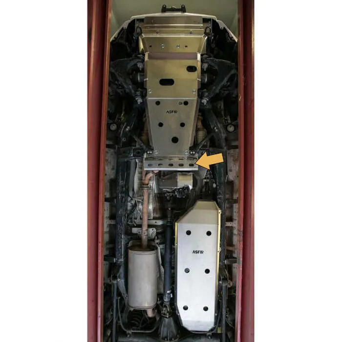 Exhaust Skid Plate | Toyota 4Runner 5th Gen 10-24 / FJ Cruiser 10-14 / Lexus GX460 10-23 product image