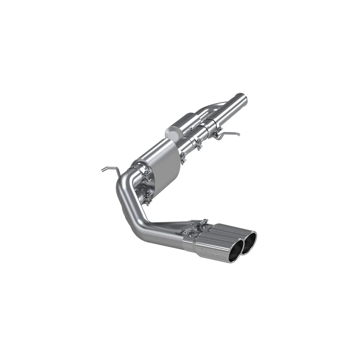 3 Inch Cat Back Exhaust System Pre-Axle Dual Outlet T304 Stainless Steel For 09-18 Silverado/Sierra 1500 4.3L V6, 5.3L V8 19-19 Silverado/Sierra 1500 4.3L V6, 5.3L V8 Limited LD MBRP product image