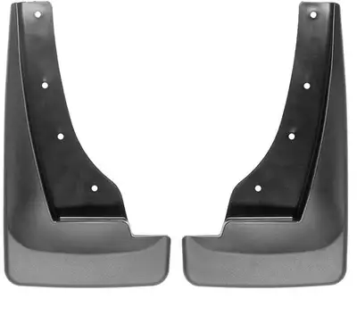 Weathertech Black No Drill MudFlaps Chevrolet Colorado 2023 - 2024