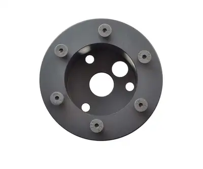 GT Performance GT3 Hub Adaptor 3 to 6 Bolt Black