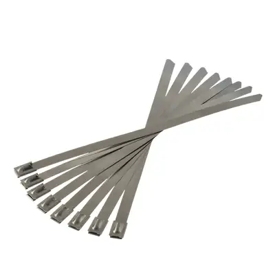 Heatshield Products Stainless Steel Locking Ties Used to Hold Exhaust Wrap And Other Insulation