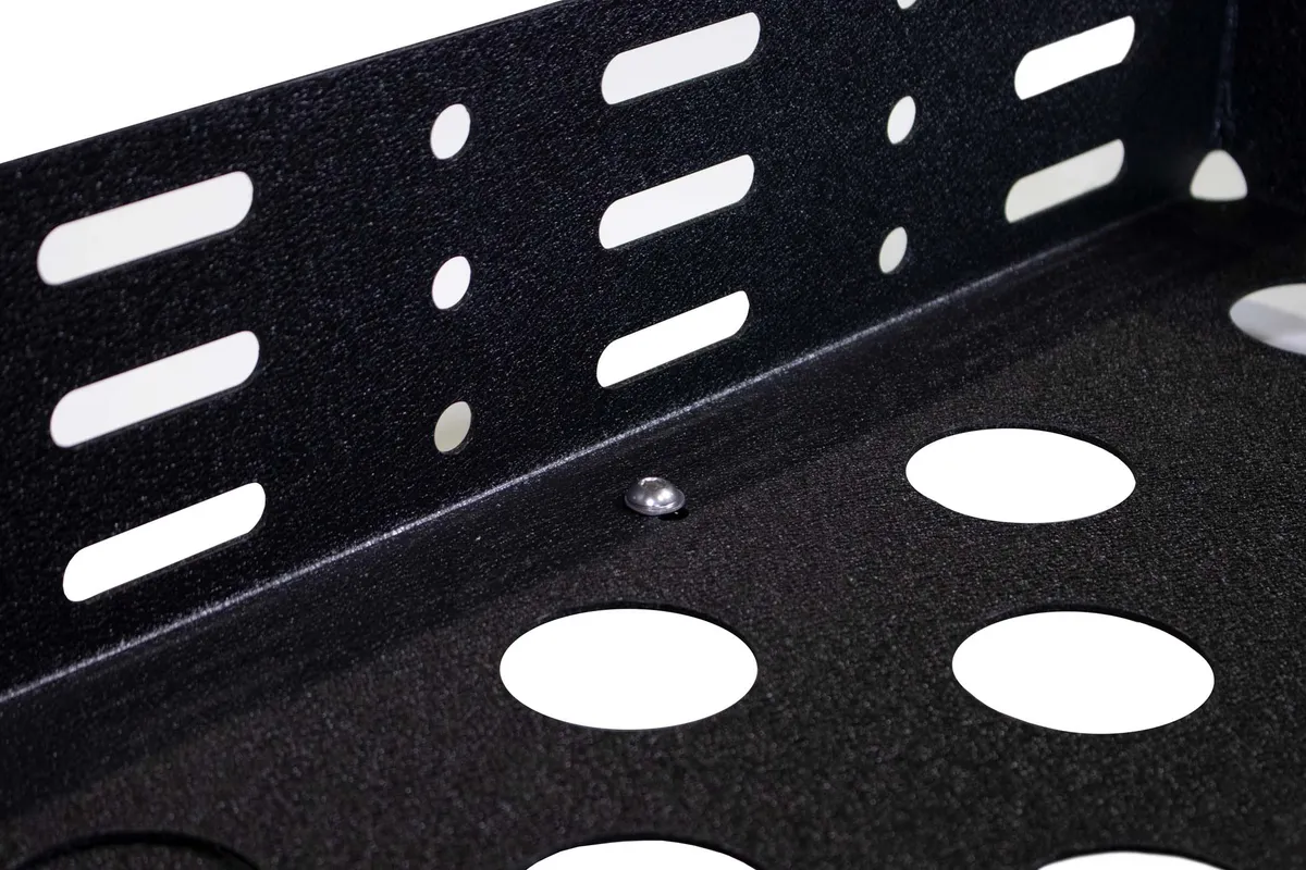 8-gauge steel, Black powder coat, Stainless Steel hardware, 40 in. long x 19 in. wide product image