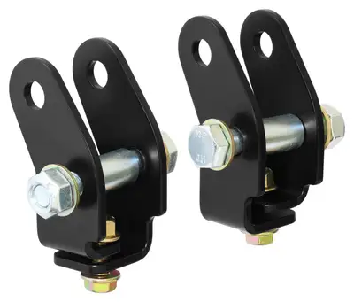 aFe Power Shock Mount Relocation Kit; Gladiator Mojave Front Shock Relocation; Axle Bracket Kit;