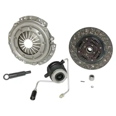 Crown Automotive Jeep Replacement 1987-1990 XJ Cherokee MJ Comanche;1987-1990 YJ Wrangler;w/ 2.5L Engine; Includes Cover Assembly Disc Clutch Control Kit Pilot Bearing & Alignment Tool