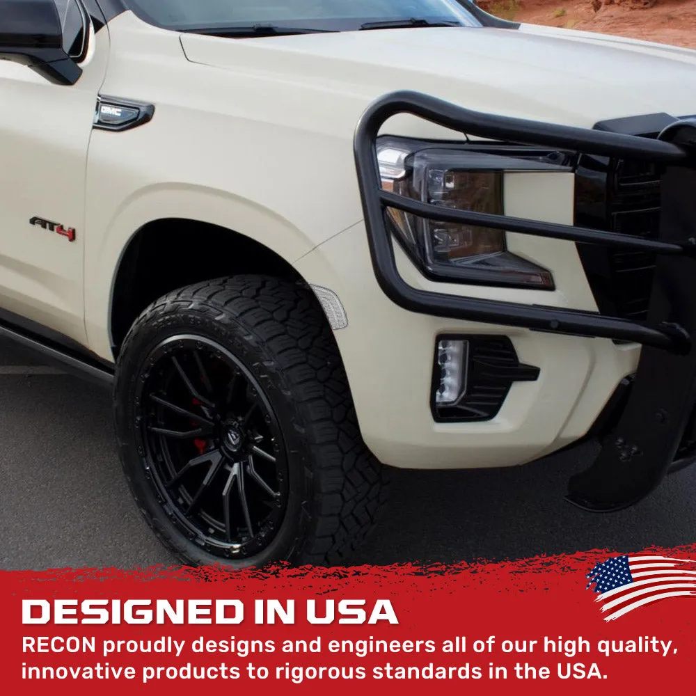 Cadillac 21-24 Escalade & Gmc 21-24 Yukon/Yukon Xl/Yukon Denali (5th Gen) & 21-24 Chevy Tahoe/Suburban (5th Gen) LED Front Fender Lens White or Amber Leds - Smoked or Clear Lens product image