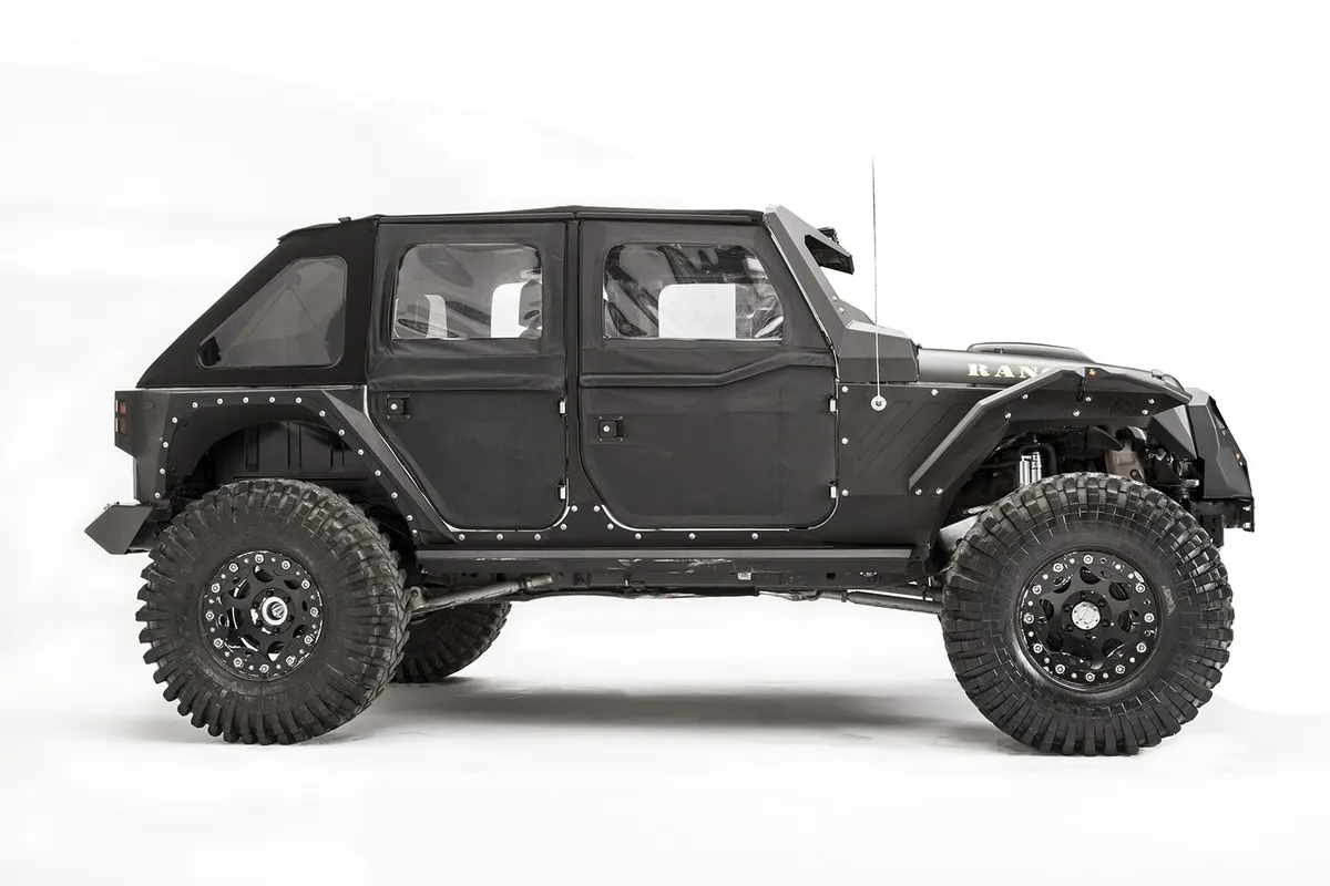 Jeep JK Front Fender Flare Jeep JL Front Fender Flare must use base fender JL2000-1 product image