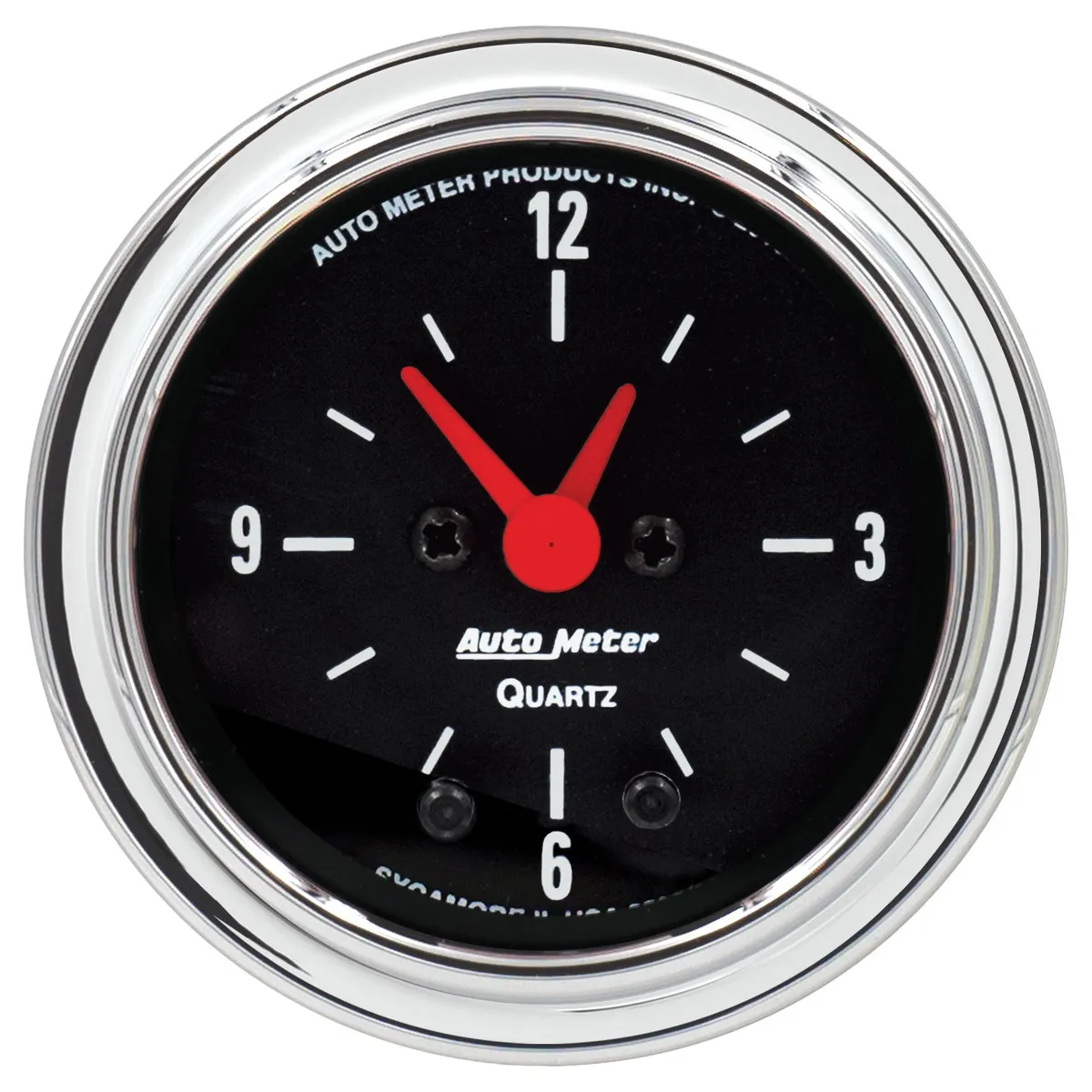 Gauge, Clock, 2 1/16", 12Hr, Analog, Traditional Chrome product image