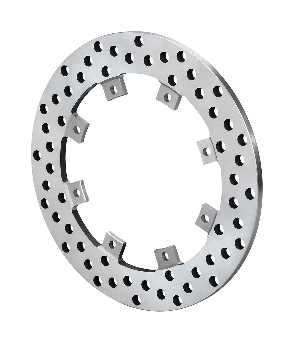 Wilwood Rotor-SuperAlloy-Rear Drag-Drilled 11.44 x .350 - Dynamic Snap Ring Mnt product image