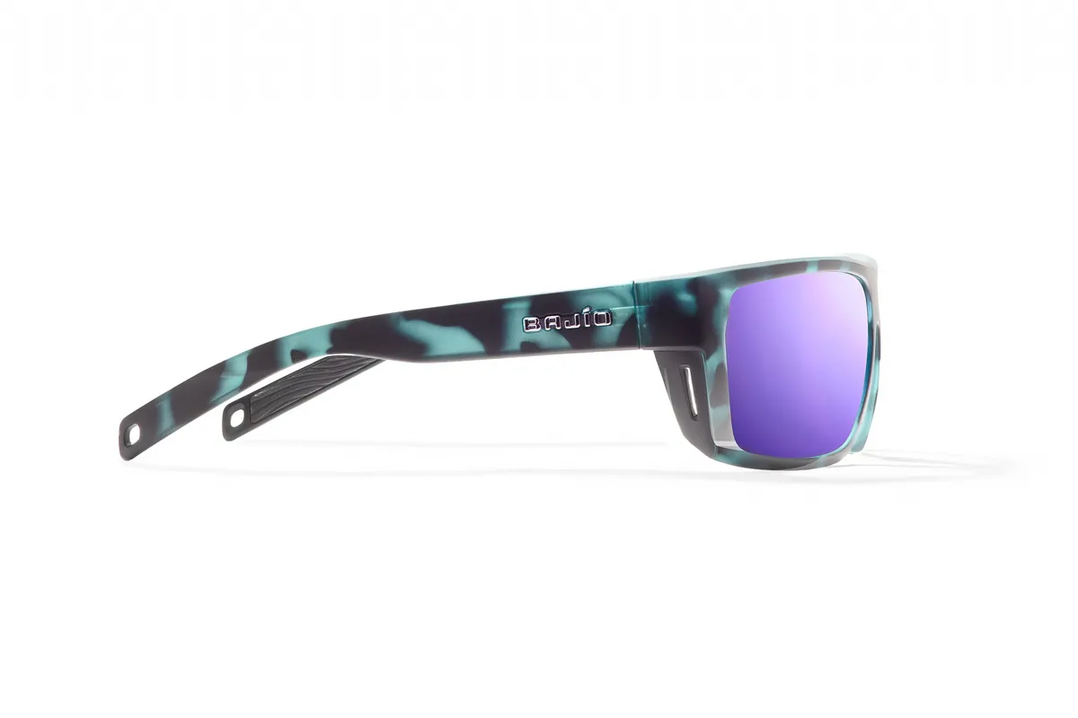 Palometa Gray Glass Blue Tort Matte Sunglasses product image