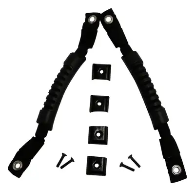 Crown Automotive Jeep Replacement Door Handle Set 1976-1986 CJ-7;1981-1986 CJ-8;1987-1995 YJ Wrangler;