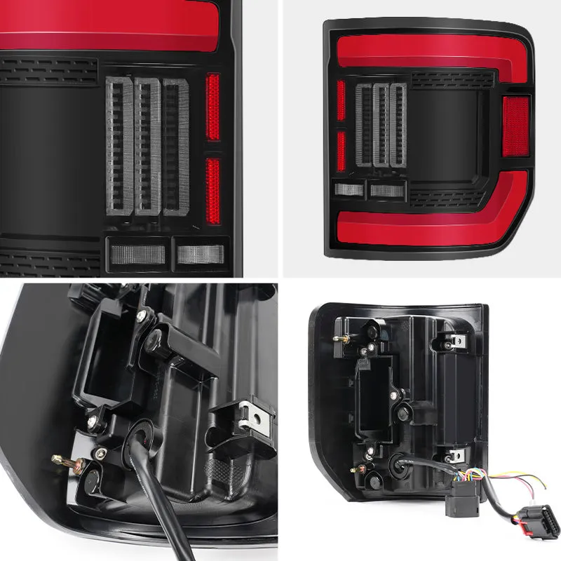 Flush Mount LED Tail Lights Compatible Blind Spot Sensor for Jeep Gladiator JT product image