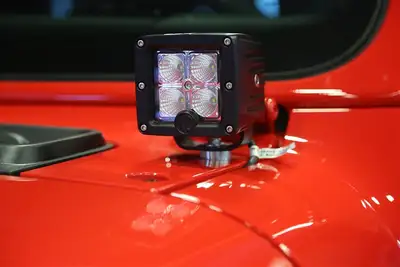 Rock Hard 4X4 Rock Hard 4x4 A-Pillar Windshield Light Mounts - JL/JT