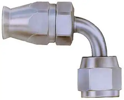 Aeroquip #8 90 Stl Swivel (Teflon