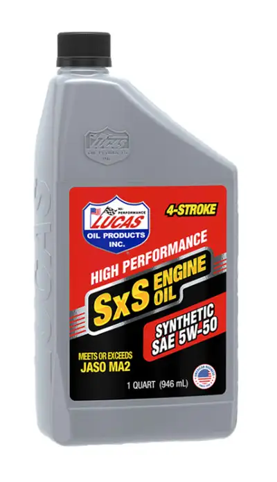 Lucas Oil Products Synthetic 5w30 4stroke Sxs Engine Oil 1 qt Case of 6