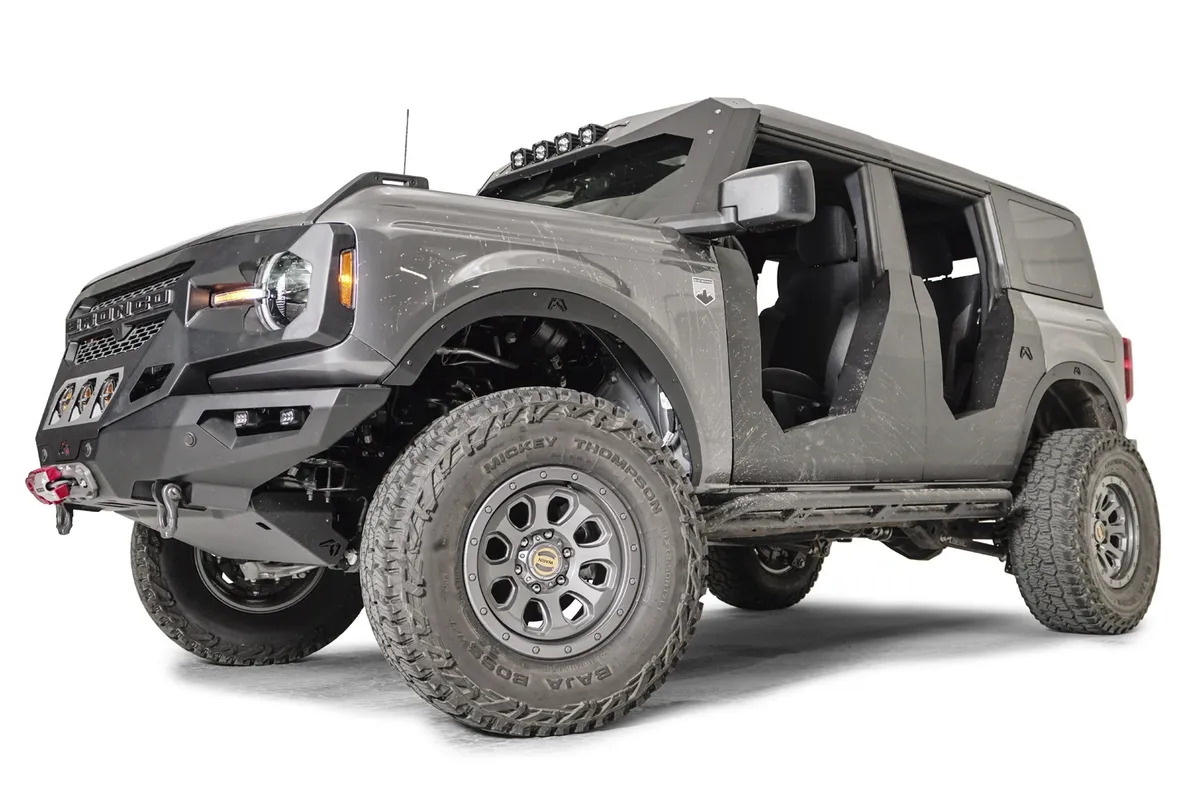 Fender Flare; Delete; Matte Black Powder Coat; product image