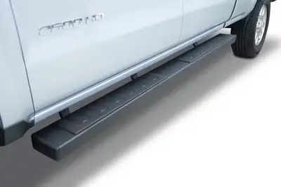 Go Rhino Universal 6in 87in Long Textured Black Side Bars OE Xtreme Sidesteps Texture Brackets Sold Sep