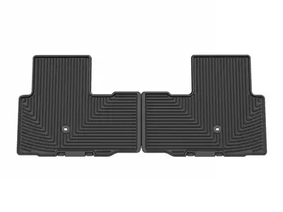 Weathertech All Weather Floor Mats; Black; Rear;