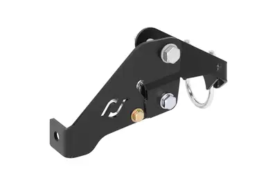 Rock Jock Currectlync Wrangler JK High Steer Front Trac Bar Relocation And Steering Stabilizer Shock Mount Axle Bracket RockJock 4x4