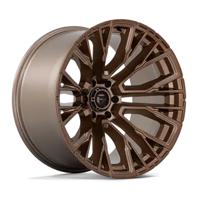 KMC Wheels Fuel Wheels | Rebar | Platinum Bronze Milled