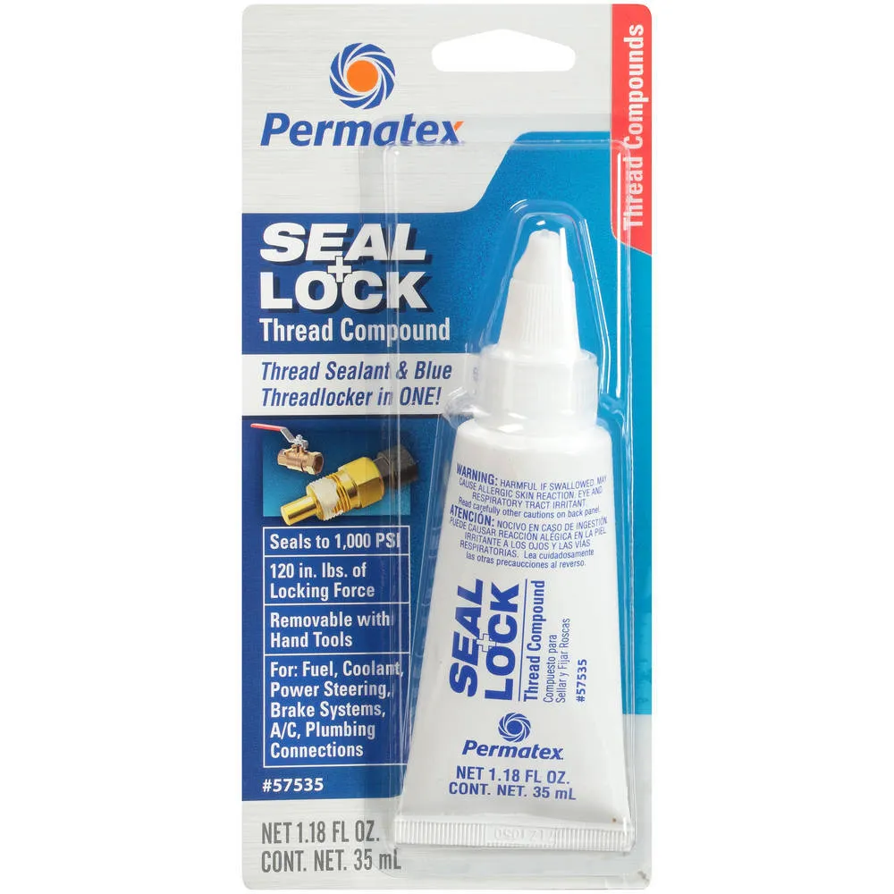 Permatex Seal & Lock Thread Compound (Sealant & Blue Compound) 35ml Tube