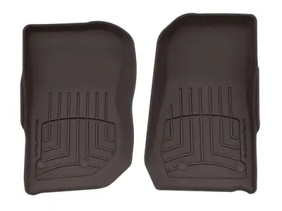 Weathertech Cocoa Front 3D Floor Mats Jeep Wrangler 2014 - 2017
