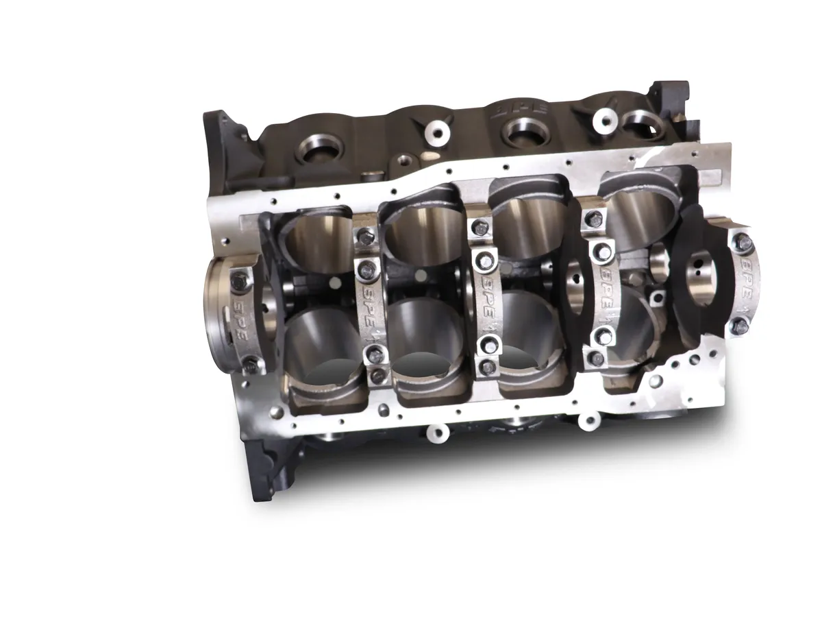 BluePrint Engines Small Block Ford Compatible 302 Bare Block – 8.200 Deck x 4.125 Bore, SIAM, Ductile Cast Main Caps product image