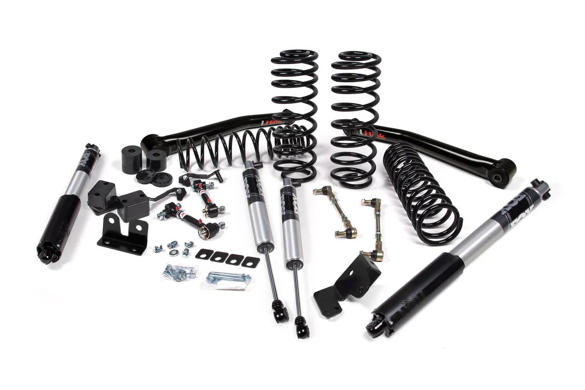 18c Wrangler JL 4DR 1.5in Susp. Lift Kit 1in Rear Coil Spring 2.0 IFP ps Frt & Rear Shocks product image