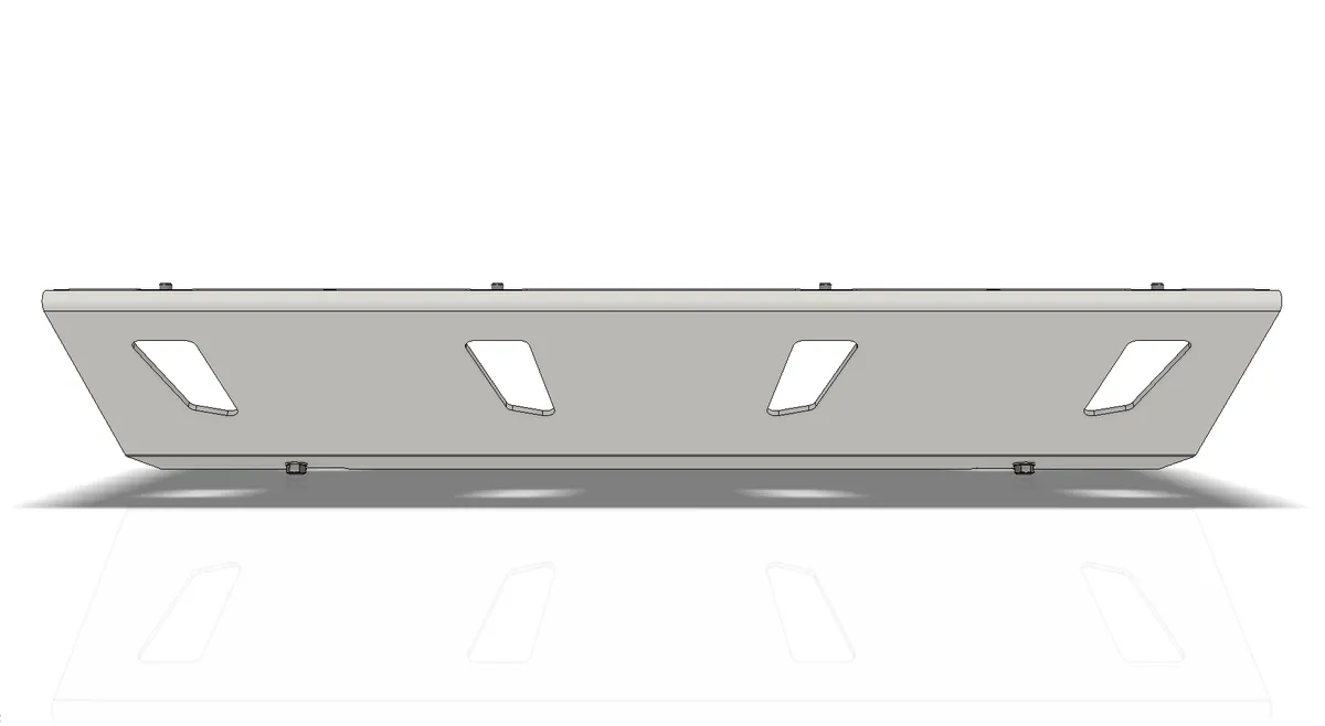 Motobilt Motobilt Skid Plate for Crusher HD Front Bumper - JT/JL