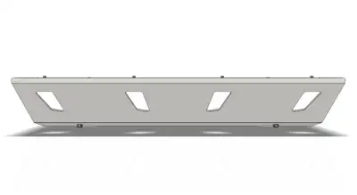 Motobilt Motobilt Skid Plate for Crusher HD Front Bumper - JT/JL