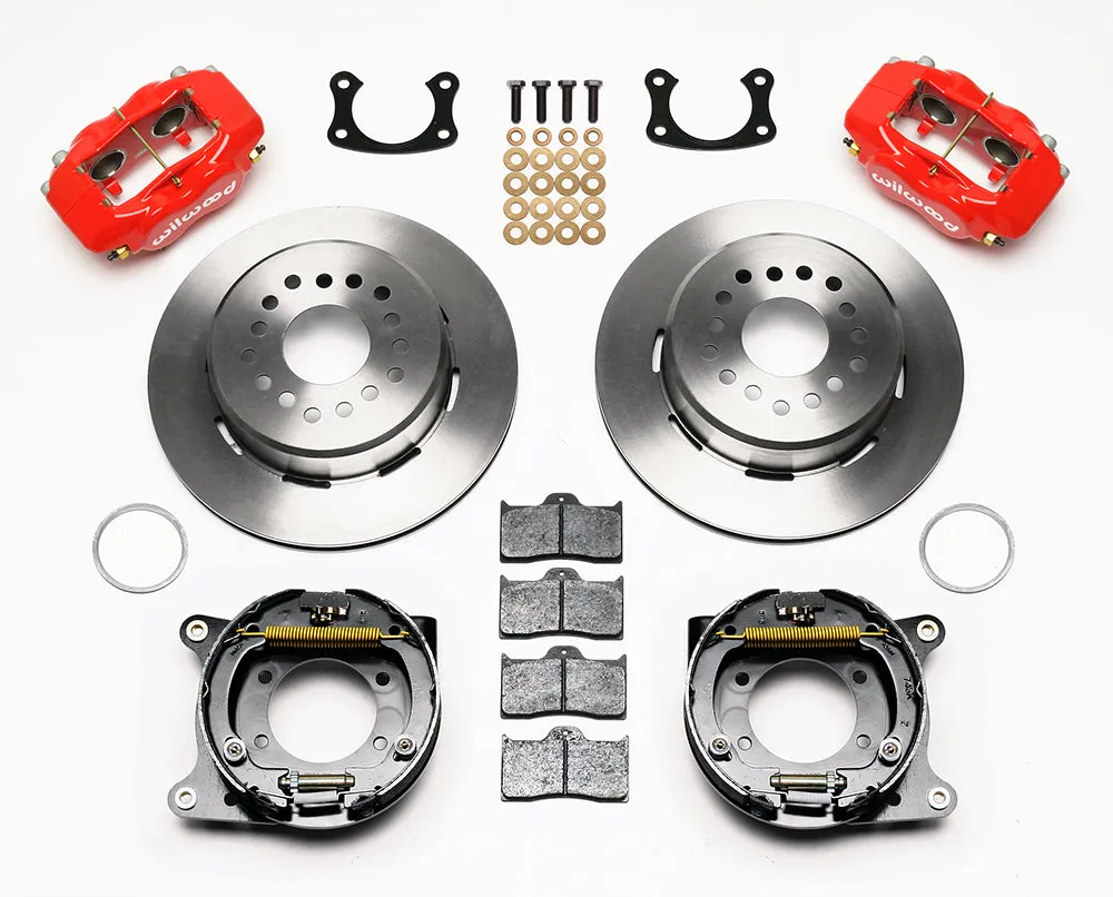 Wilwood FDLI PS P-B Kit Drilled-Red New Big Ford 2.50in Offset product image